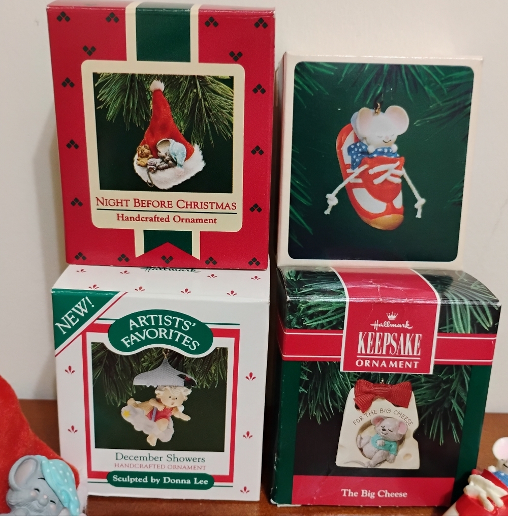 Hallmark Keepsake Ornaments - Set Of 4